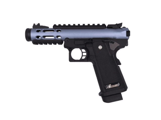 We galaxy hi-capa series gas blowback pistol (blue) - New Airsoft Products