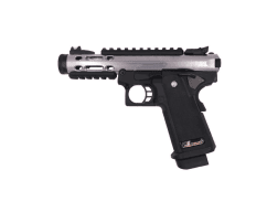 We galaxy hi-capa series gas blowback pistol (silver)