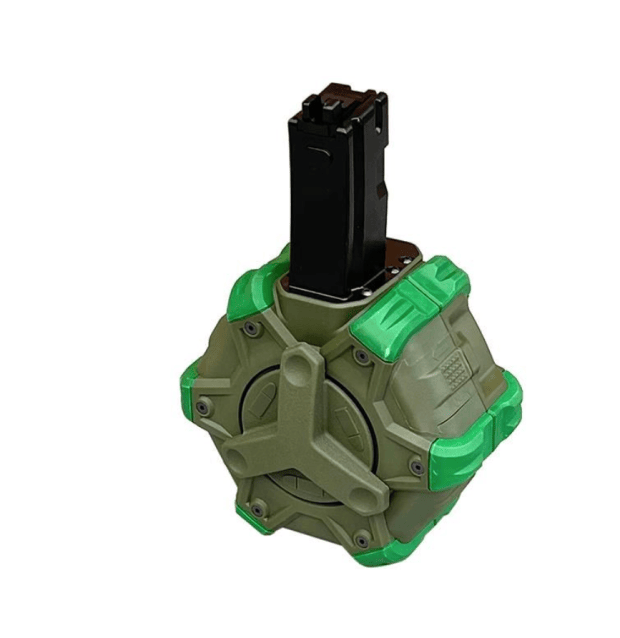 We gas drum magazine for swat apache series (350 rounds - od) - Airsoft Pistol Magazines - view 2