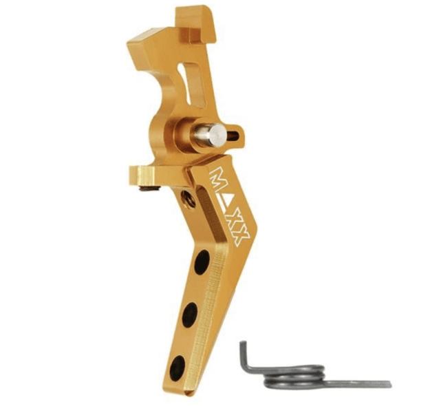 Maxx Model CNC Aluminum Advanced Speed Trigger (Style A) (Dark Earth)