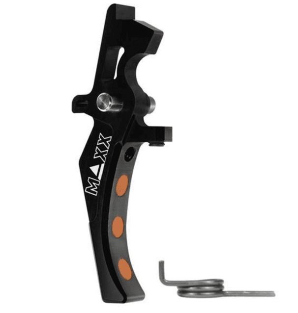 Maxx model cnc aluminum advanced speed trigger (style d) (black) - Airsoft AEG Triggers - view 3
