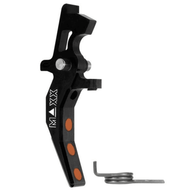 Maxx model cnc aluminum advanced speed trigger (style c) (black) - Airsoft Clearance Items - view 2