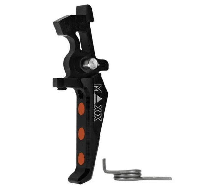 Maxx Model CNC Aluminum Advanced Speed Trigger (Style E) (Black)