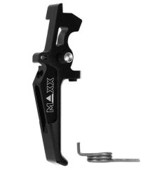 Maxx model cnc aluminum advanced speed trigger (style e) (black)
