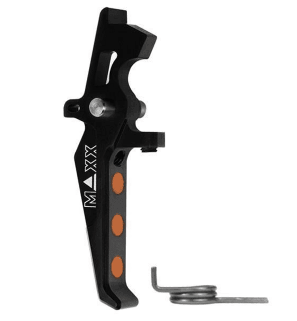 Maxx model cnc aluminum advanced speed trigger (style e) (black) - Airsoft AEG Triggers - view 4