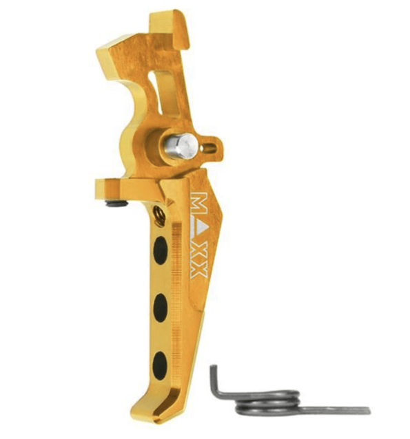 Maxx Model CNC Aluminum Advanced Speed Trigger (Style E) (Dark Earth)