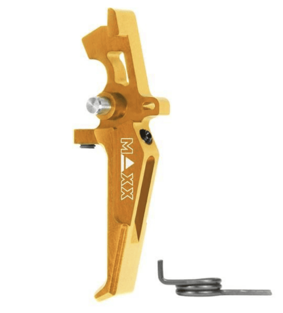 Maxx model cnc aluminum advanced speed trigger (style e) (dark earth) - Airsoft AEG Triggers - view 3