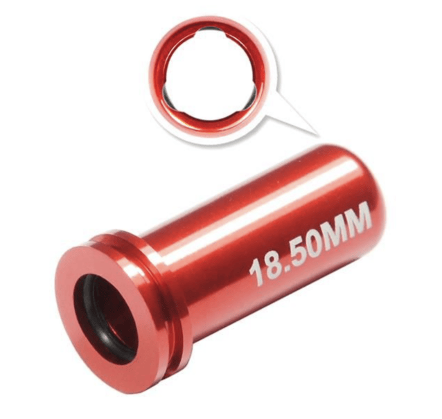 Maxx model cnc aluminum air seal nozzle (18.50mm) for scorpion evo series - MAXX