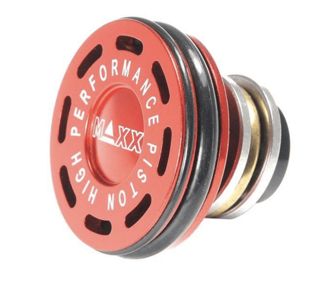Maxx model cnc aluminum double o-ring ball bearing aeg piston head - Airsoft Clearance Items