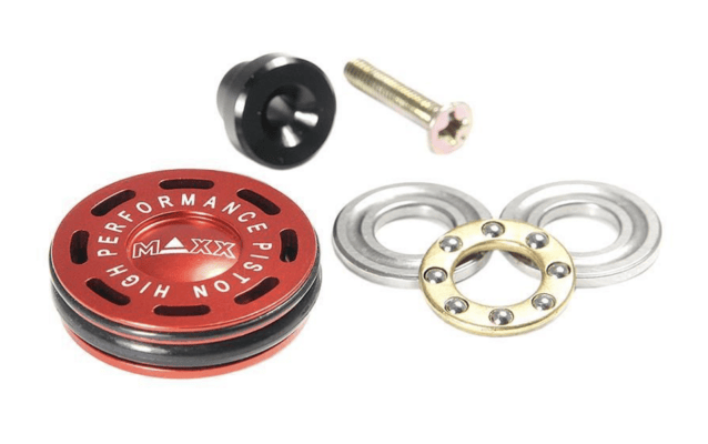 Maxx model cnc aluminum double o-ring ball bearing aeg piston head - Airsoft Clearance Items - view 5