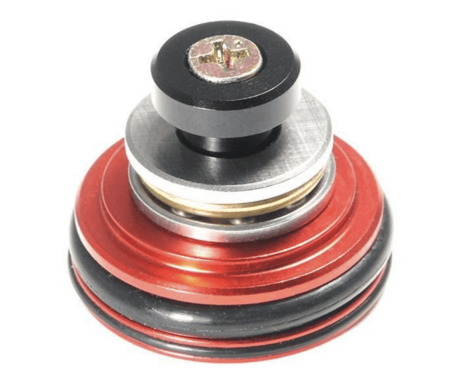 Maxx model cnc aluminum double o-ring ball bearing aeg piston head - Airsoft Clearance Items - view 4