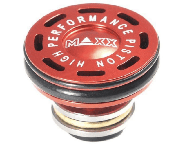 Maxx model cnc aluminum double o-ring ball bearing aeg piston head - Airsoft Clearance Items - view 3