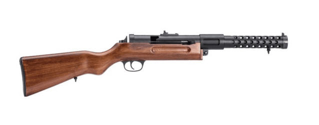 Snow wolf mp-18 aeg smg (metal - real wood stock - sw-021 - semi only/1.5 joule) - Snow Wolf - view 2
