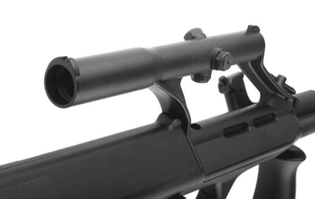 Snow wolf aug aeg with scope (sw-020a - black) - Airsoft Guns Used In Movies / Games - view 6