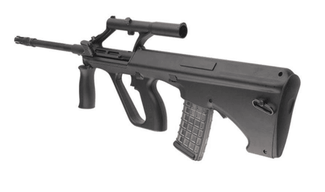 Snow Wolf AUG AEG with Scope (SW-020A - Black)