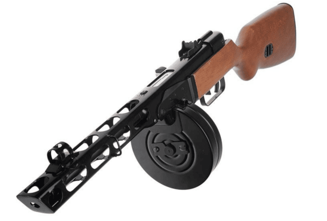 Snow wolf ppsh aeg (real wood - sw-09w - dual magazine) - Snow Wolf - view 4