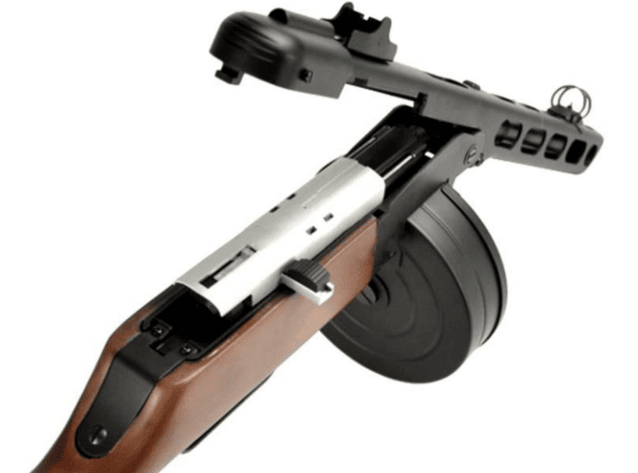 Snow wolf ppsh aeg (real wood - sw-09w - dual magazine) - Snow Wolf - view 9