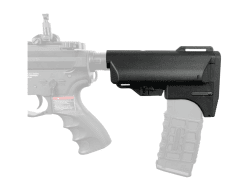 Slong retractable magazine butt stock (black)