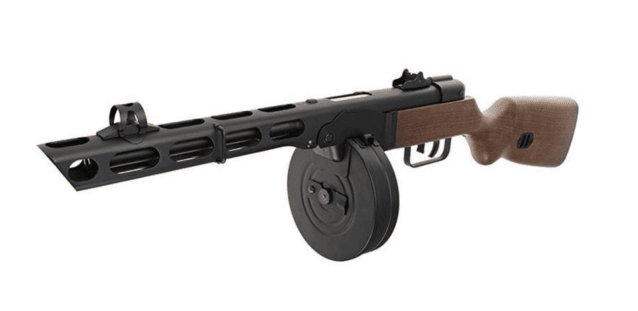 Snow wolf ppsh aeg (sw-09 - dual magazine - faux wood) - Snow Wolf - view 2