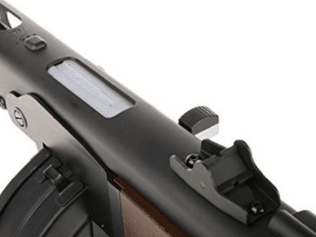 Snow wolf ppsh aeg (sw-09 - dual magazine - faux wood) - Snow Wolf - view 4