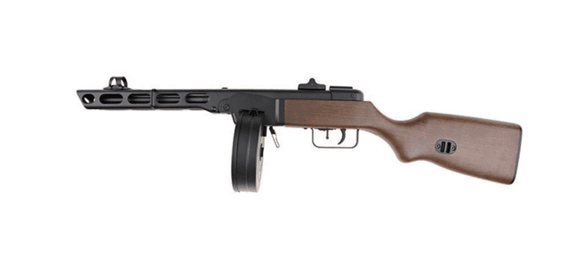 Snow wolf ppsh aeg (sw-09 - dual magazine - faux wood) - Snow Wolf