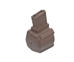 Battleaxe m4 electric drum magazine (sound control - tan)