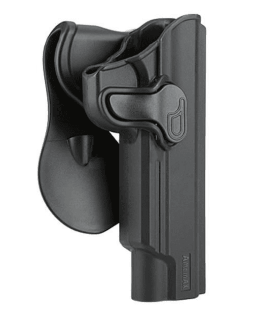Amomax 1911 series holster (polymer - series 1911 - black) - airsoft Lock In Style holster