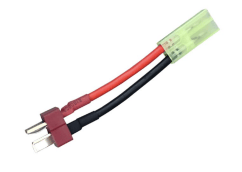 Big foot heat deans connector (mini tamiya female to deans male)