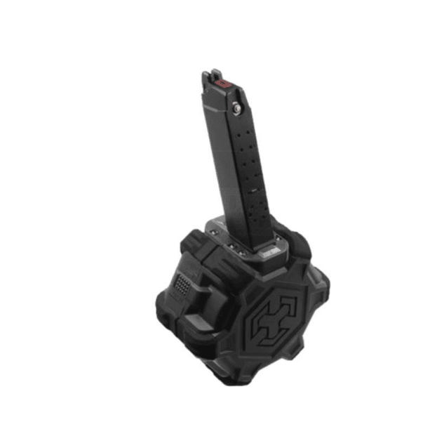 Armorer works custom adaptive drum magazine (aw-drmg06 - vx series - black) - Airsoft Pistol Magazines - view 2