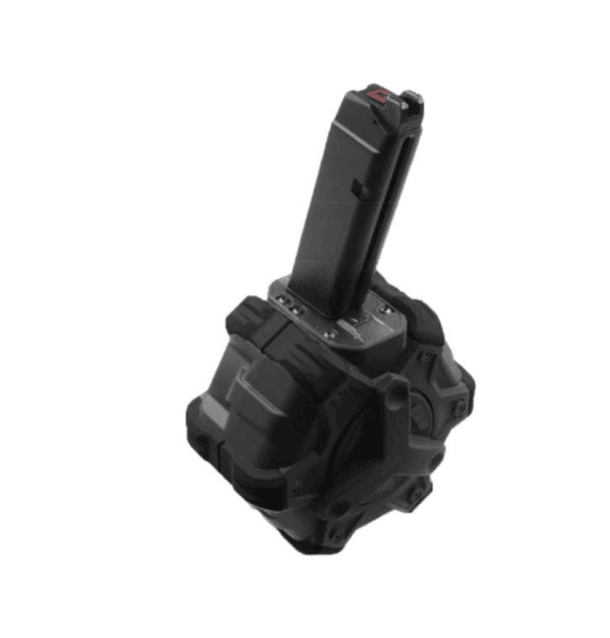 Armorer works custom adaptive drum magazine (aw-drmg06 - vx series - black) - Airsoft Pistol Magazines - view 3