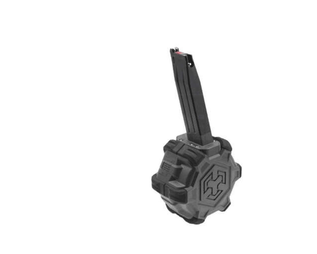 Armorer works custom adaptive drum magazine (aw-drmg07 - hx series - black) - Airsoft Pistol Magazines - view 2
