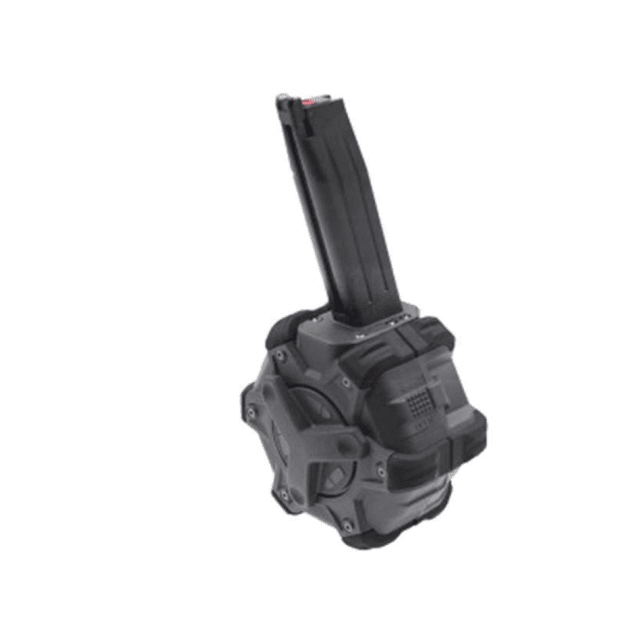 Armorer works custom adaptive drum magazine (aw-drmg07 - hx series - black) - Airsoft Pistol Magazines - view 4