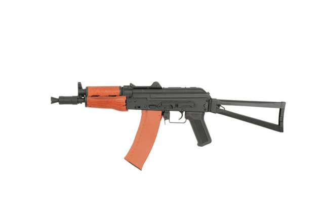 Jg aks74u electric blowback (steel/real wood - inc. battery and charger - 1011) - JG Works