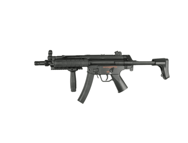 Jg swat a3 aeg ras tactical (extended stock - inc. battery and charger - black - 801) - JG Works