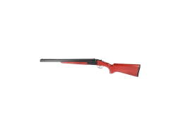 Hwasan mad max double barrel shotgun (long – fixed hard real wood stock)