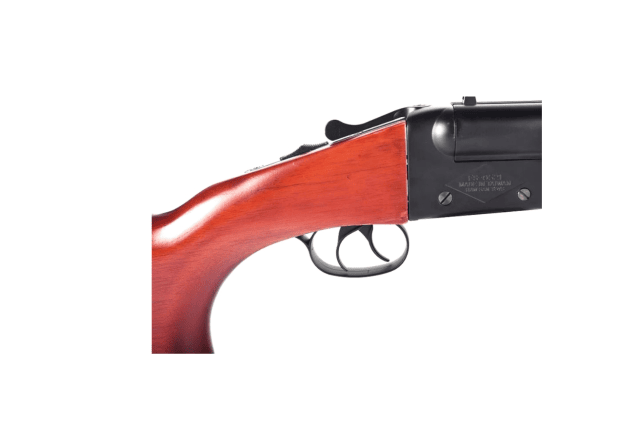 Hwasan mad max double barrel shotgun (long – fixed hard real wood stock) - Gas Airsoft Shotguns - view 4