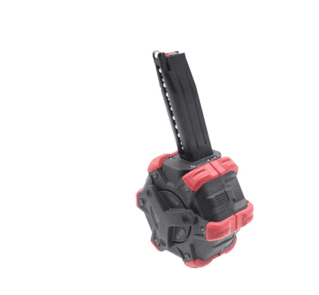 Armorer works custom adaptive drum magazine (aw-drmg02 - hx series) - Airsoft Pistol Magazines