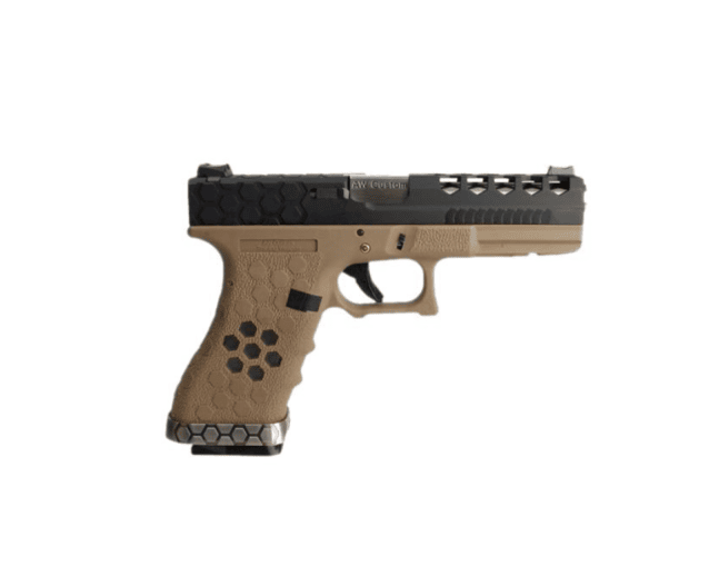 Armorer works custom hex-cut g series 17  (aw-vx0111 - tan) - Airsoft G Series / EU Series - view 4