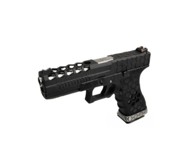 Armorer works custom hex-cut g series 17 (aw-vx0101 - black) - Airsoft G Series / EU Series - view 4