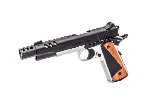 Vorsk cs defender pro meu 1911 silver/black gbb pistol - Airsoft 1911 Pistols - view 3