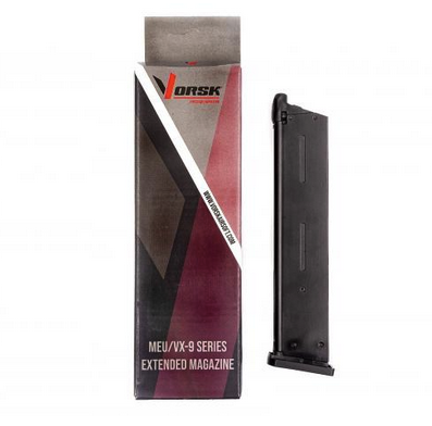 Vorsk meu / vx-9 1911 extended gas magazine - Airsoft Pistol Magazines - view 2