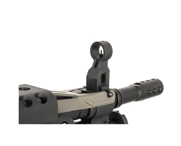 A&k m249 para with sound control drum magazine (black - ak-m249-para-p) - Airsoft Support Rifles - view 4