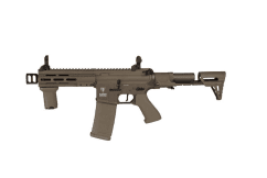 Bushido rei by saigo defense aeg rifle (lipo battery and charger included - tan)