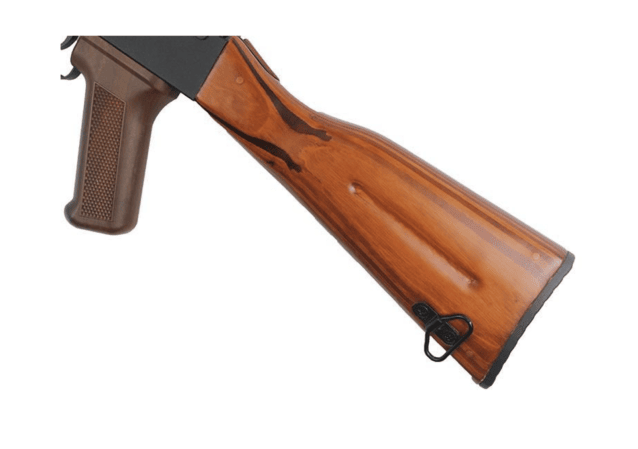 Double bell ak (wooden handguard and stock - metal body - 001b) - All AEG Airsoft Rifles - view 2