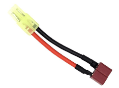 Big foot heat deans connector (mini tamiya male to deans female)
