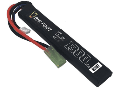 Big foot heat lipo battery 1300 mah 7.4v 20c (stick - 130mm)