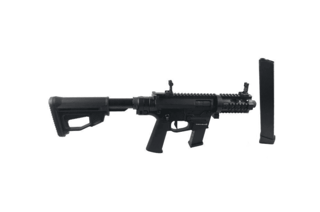 Ares m45x-s with efcs gearbox (black - ar-083e) - SMG / CQB Airsoft rifles - view 2