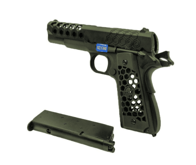 We 1911 Hex Pistol - Black - Airsoft 1911 Pistols - view 4