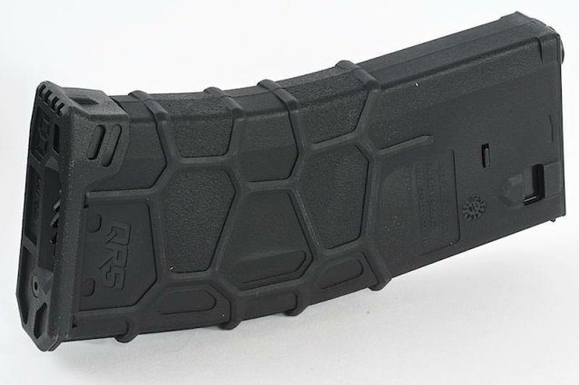 Vfc qrs 300rds hi-cap magazine m4 series - black - Airsoft AEG Magazines