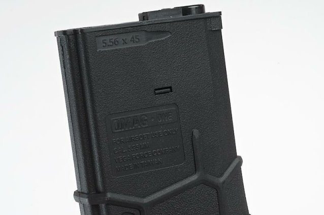 Vfc qrs 300rds hi-cap magazine m4 series - black - Airsoft AEG Magazines - view 5